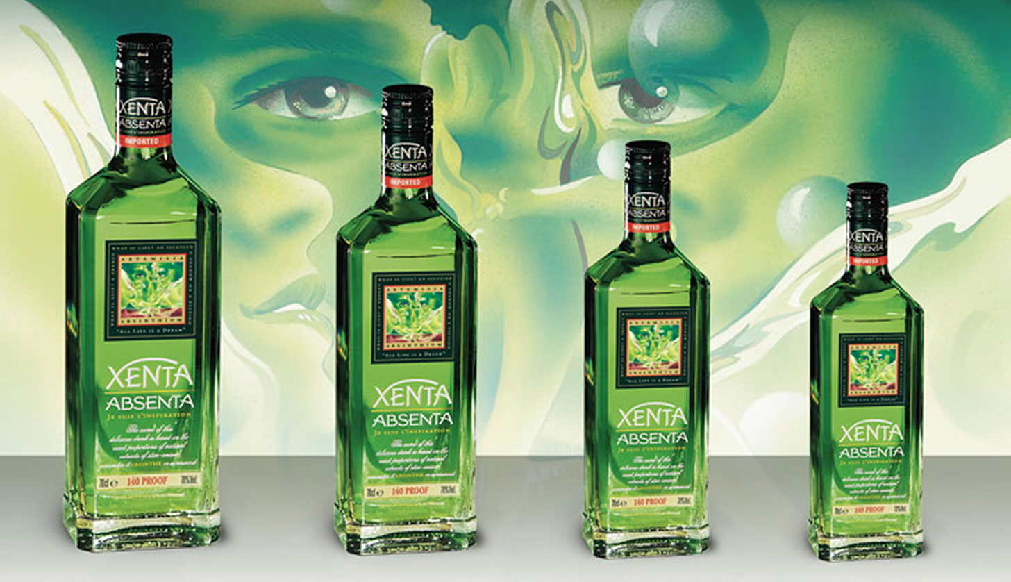 Абсент Xenta: история, как се прави, видове + как да различим фалшивия