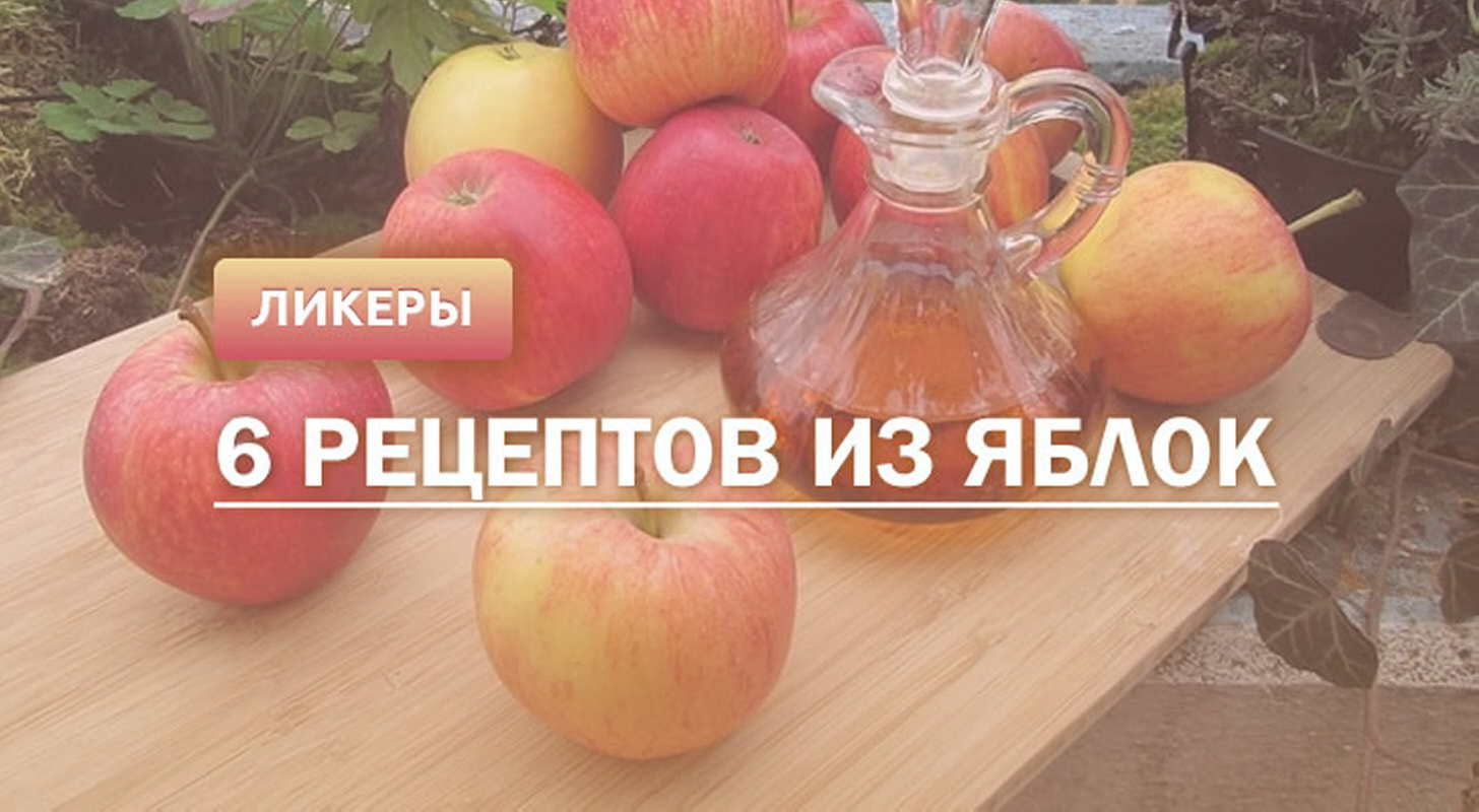 Яблочный ликер: 6 рецептов в домашних условиях