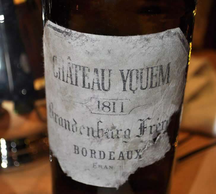 Chateau d’Yquem 1811 - $ 117.000