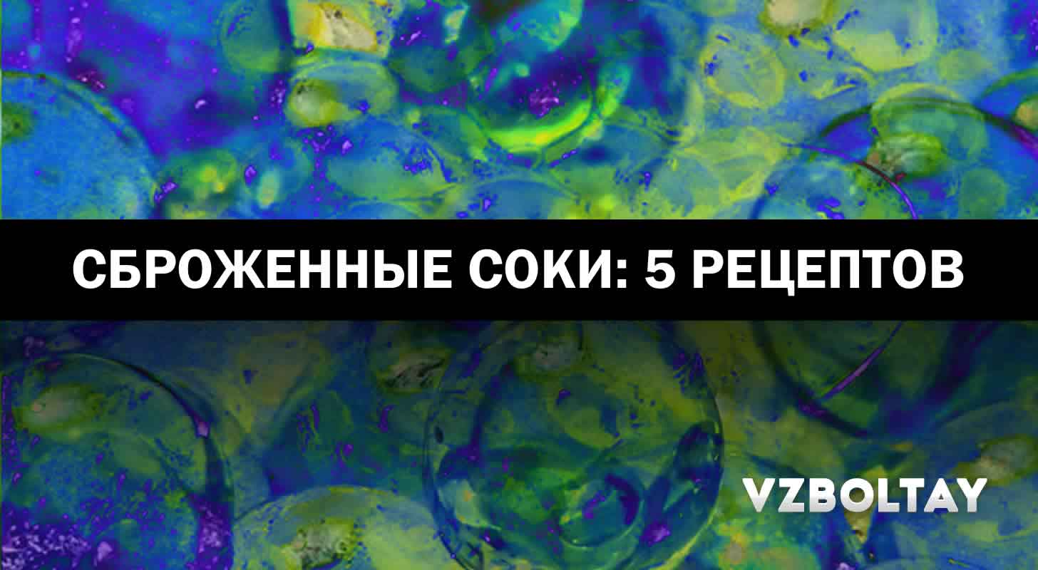 Сброженные соки: 5 рецептов в домашних условиях