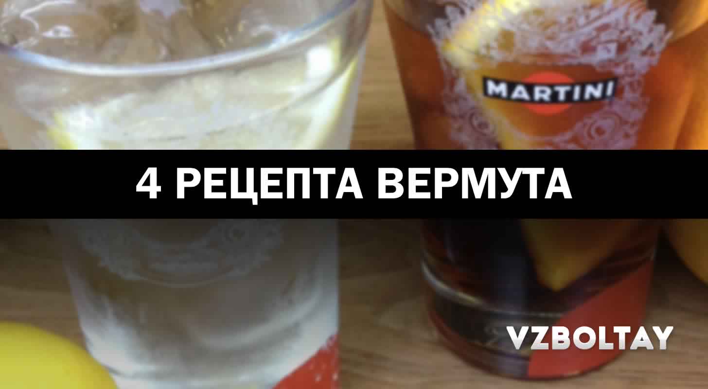 Белый и красный вермут: 4 рецепта в домашних условиях