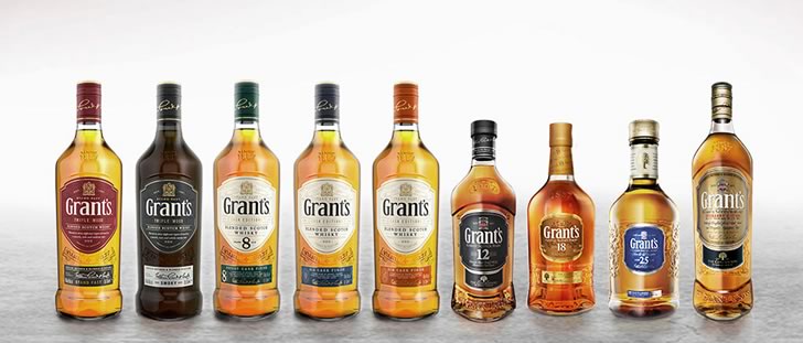 Преглед на вкуса и видовете Grant's