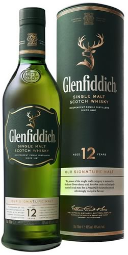 12 YEAR OLD Glenfiddich
