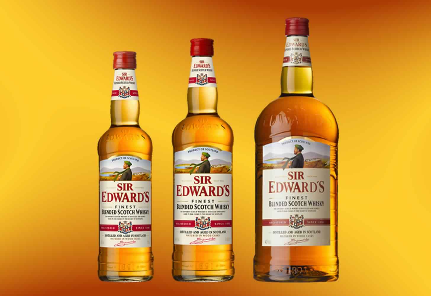 Viski Sir Edward's: zgodovina, pregled okusov in vrst