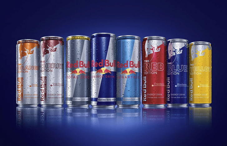 Усі банки Red Bull