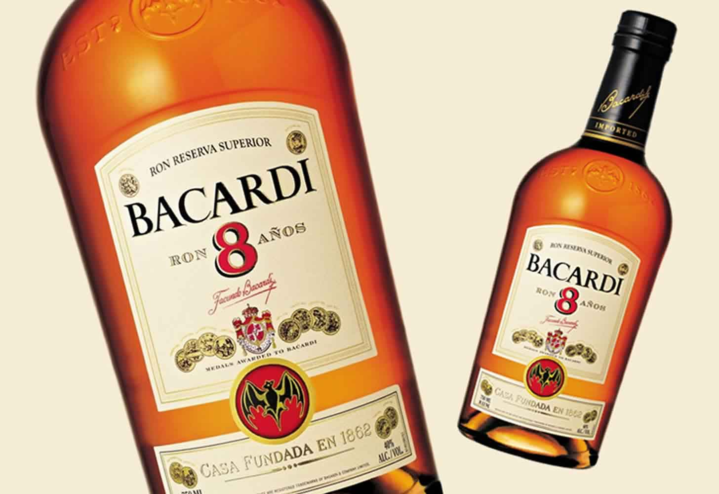 Bacardi reserve superior 8 let star