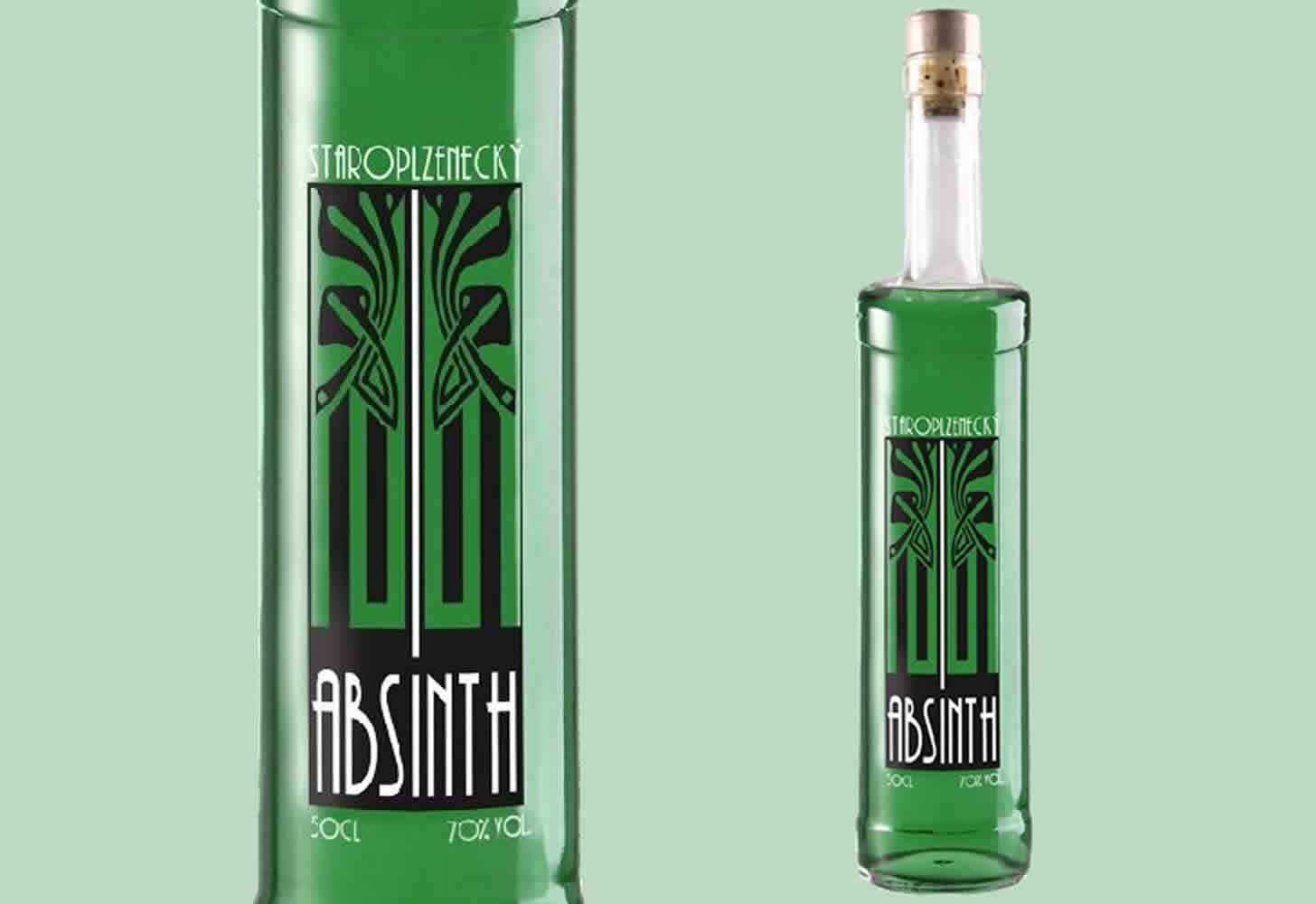 >Staroplzenecký Absinth